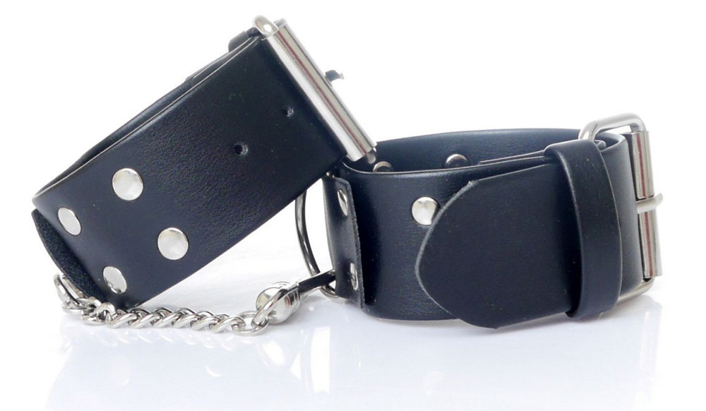 Наручники зі штучної шкіри Fetish Boss Series - Handcuffs with studs, BS3300092 Sex Aura Київ - фото 3