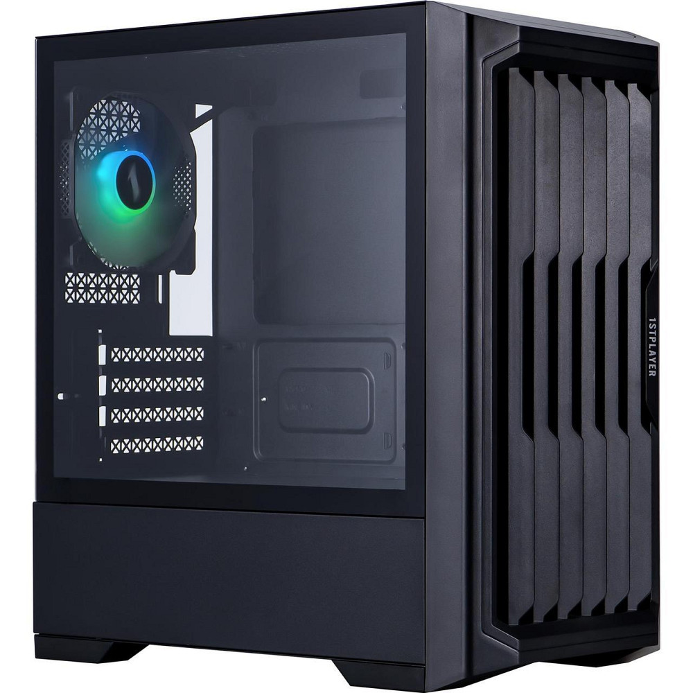 Корпус 1stPlayer H2-BK-4F7 Black без БЖ Харьков - изображение 7