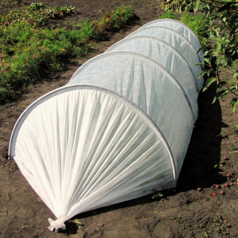 Агроволокно 40 г/м2 біле 1.6 х 100 м "АгроКремінь" покривний спанбонд Дніпро - фото 9