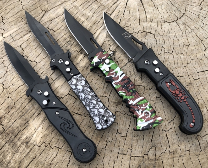 Нож выкидной автоматический раскладной , складной, Выкидуха Киев - изображение 1