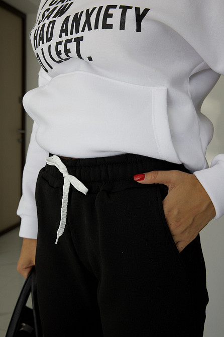 Женский теплый спортивный костюм 