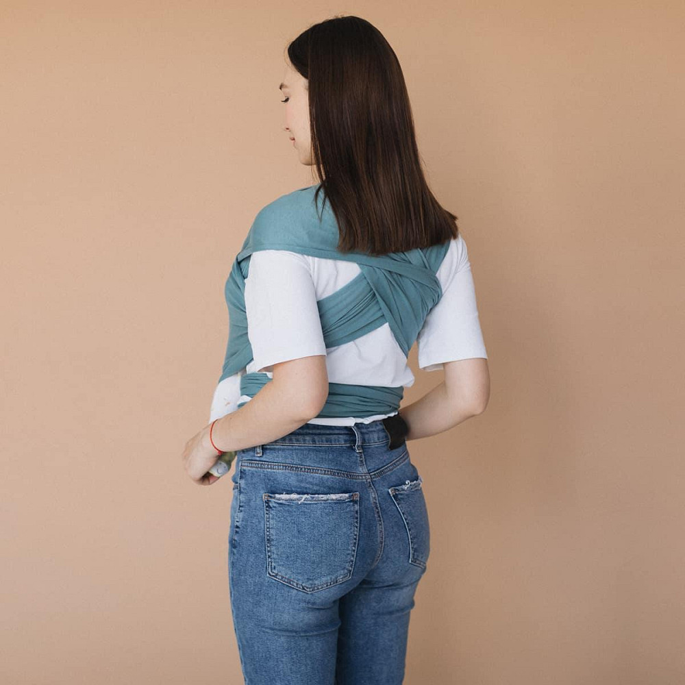 Трикотажний слінг-шарф Love & Carry - Лагуна (модал) Київ - фото 3