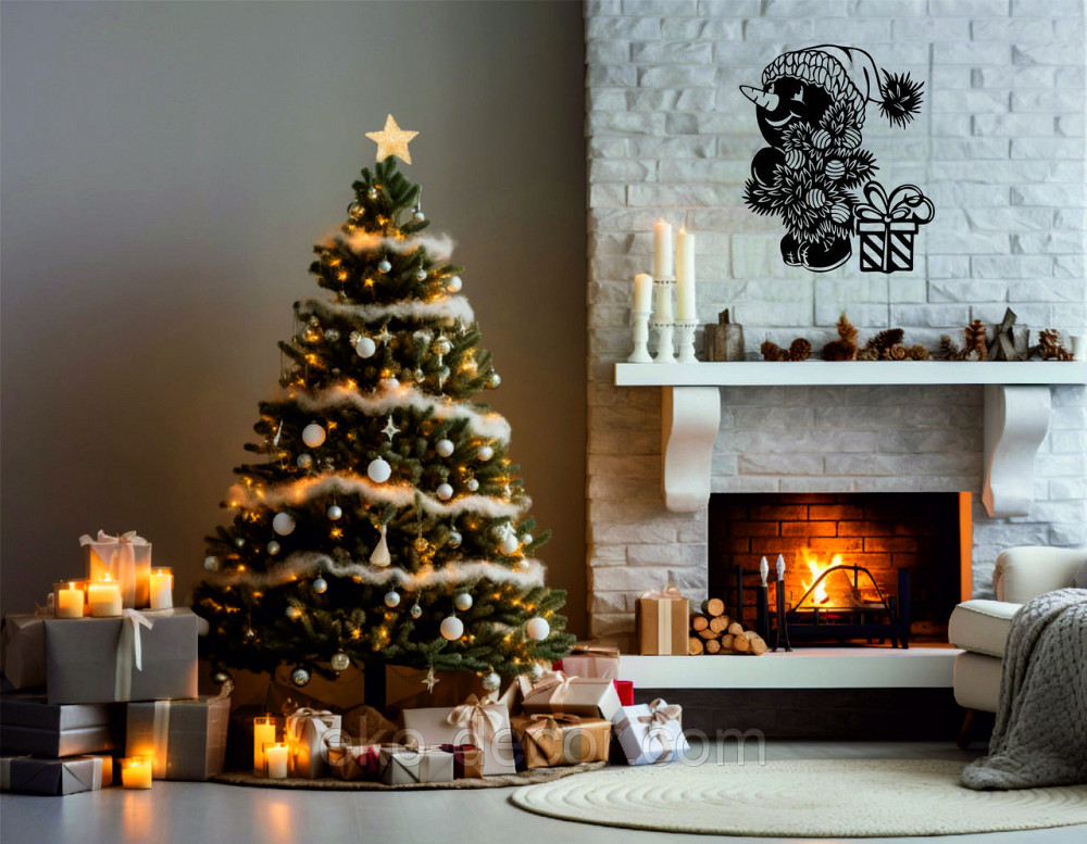 Декоративное настенное Панно «Снеговик», Декор на стену Киев - изображение 4