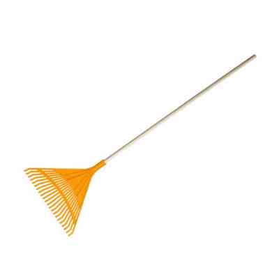 Грабли Tolsen веерные пластиковые 51 см, 22 зуба, деревянная ручка 158/120 см. (57550) Винница