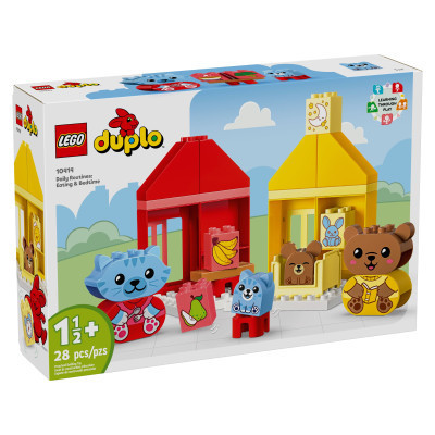 Конструктор LEGO DUPLO My First Повседневные процедуры: Время ужина и сна 28 деталей (10414) Винница - изображение 1