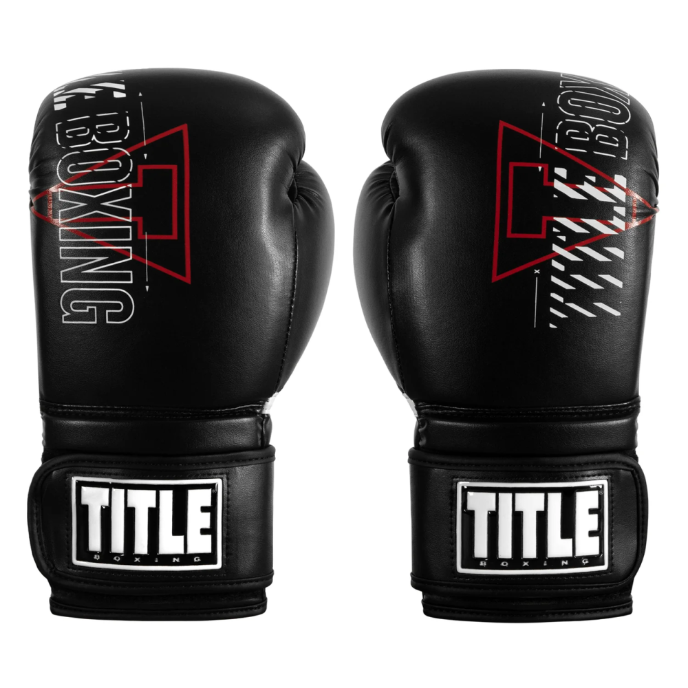 Боксерські рукавиці TITLE DYNAMIC STRIKE HEAVY BAG GLOVES Black 16 oz Каменское - изображение 2