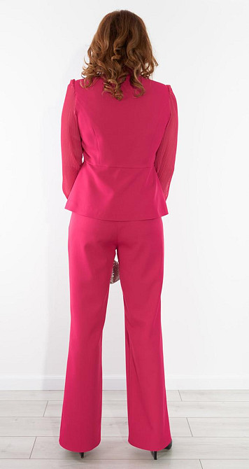 Красивый брючный костюм плиссе (50) Киев - изображение 5