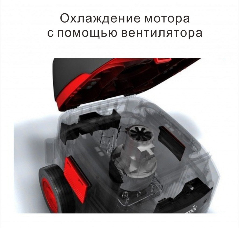 Промисловий будівельний порохотяг для сухого і вологого прибирання Starmix ISC L-1425 Basic : 1.4 кВт, 25л бак Київ - фото 5