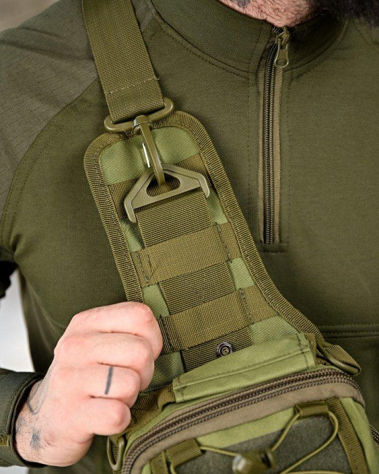 Тактична сумка нагрудна laser oliva ПП4627 Одеса - фото 6