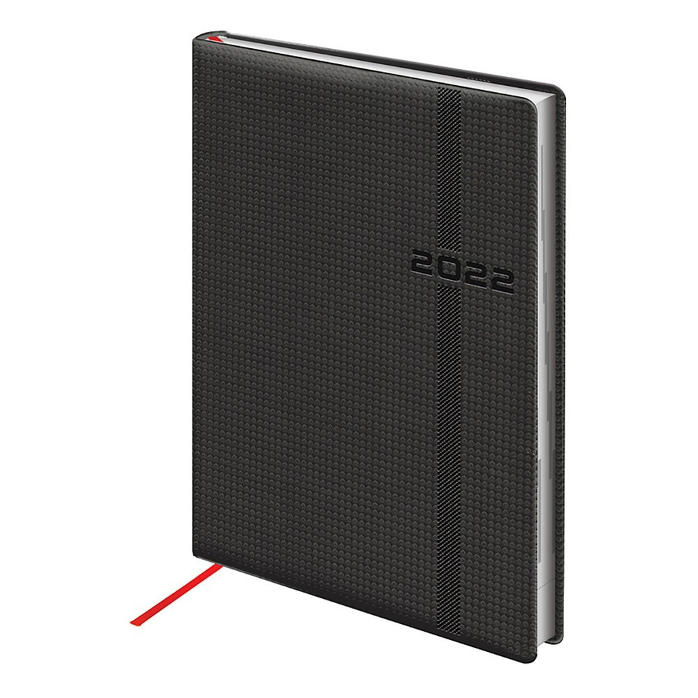 Щоденник датований 2022 "Brunnen" Стандарт 73-795 31 902 Soft Carbon чорний, шт Київ - фото 1