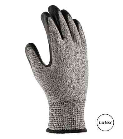 Doloni рукавички стійкі до порізів із латексним покриттям, розмір 11, Cut Protect 34017 Рівне