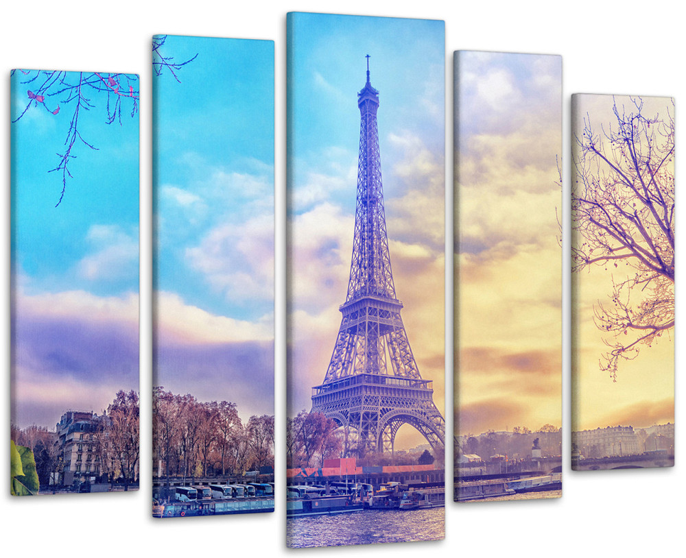 Модульная картина Париж Art-183_5 105x150 см Киев - изображение 1