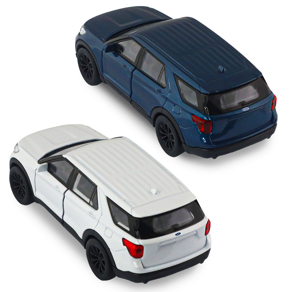 Автомодель - Ford Explorer 2023 (перламутрово-білий, блакитний металік) Днепр - изображение 9