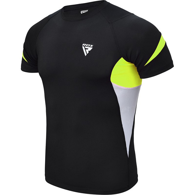 Рашгард із коротким рукавом RDX Lycra Green XL Кам'янське - фото 1