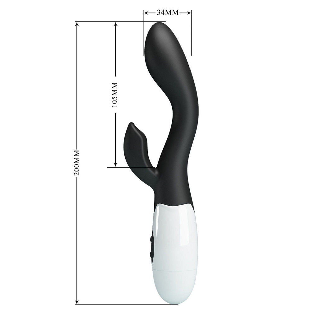 Вибратор - Pretty Love Brighty Vibrator Black Sex Aura Киев - изображение 9