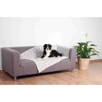 Коврик для животных Trixie Kenny 100х150 см Бежевая лапка/косточка (4011905371672) Винница - изображение 2