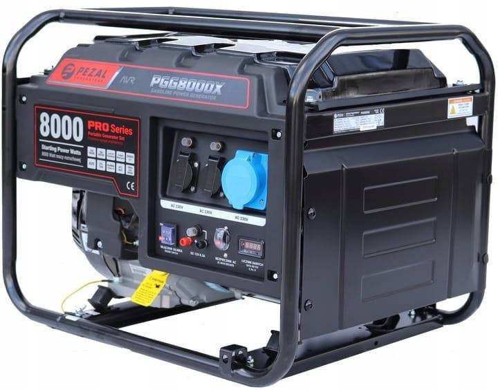 Генератор бензиновий PEZAL PGG8000X 6,5кВт Коломия - фото 1
