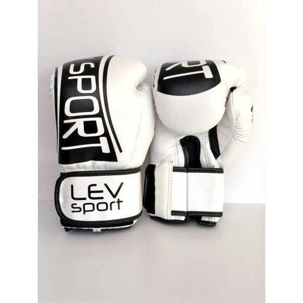 Перчатки боксерские LEV-SPORT Элит (стрейч) 10 oz Вишнёвое - изображение 2