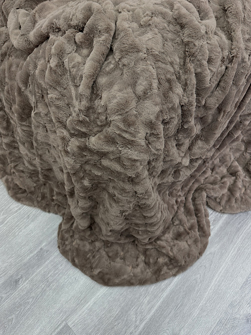 Плед-покрывало Шиншилла 215х215 см (+-5см) Какао (87-018) Киев - изображение 8