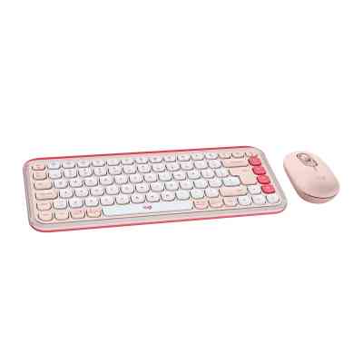 Комплект Logitech POP Icon Combo Bluetooth UA Rose (920-013142) Вінниця