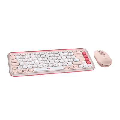 Комплект Logitech POP Icon Combo Bluetooth UA Rose (920-013142) Вінниця - фото 1