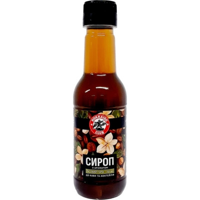 Сироп Hokkaido Club з ароматом Лісового горіха 200 мл (4820172443476) Вінниця - фото 1