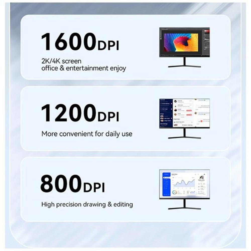 Миша безпровідна ESSAGER (Color box)Spirituel 2.4G wireless mouse White (ESBWX-LD02-Z) Киев - изображение 5