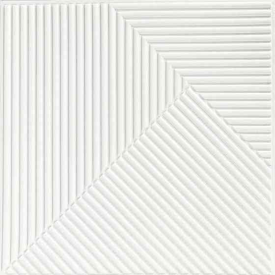 Декоративная самоклеящаяся 3D панель Бамбук белая Киев