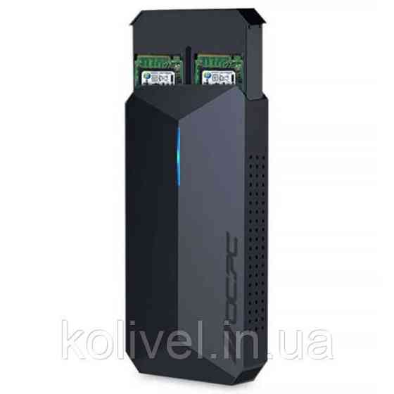 Зовнішня кишеня для SSD M.2 PCIe OCPC AZURRO DUO (OCAZZM2ECSD) Київ