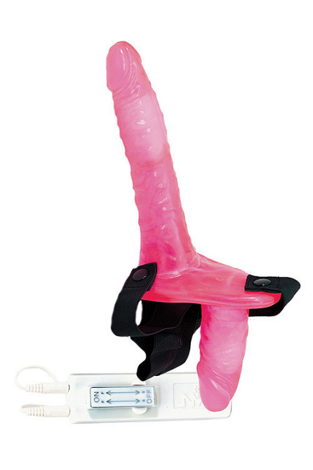 Двойной страпон женский с поясом JOYRIDE DUO, PINK Sex Aura Киев - изображение 2
