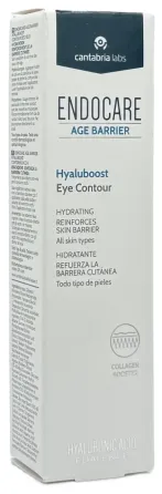 Зволожуючий антивіковий крем для контуру очей Endocare Age Barrier Hyaluboost Eye Contour CANTABRIA, 15 мл Дніпро