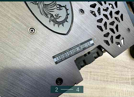 Видеокарта: MSI Suprime 3070Ti. Киев