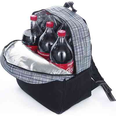 Терморюкзак СИЛА 27 л чорно-білий (34х20х40 см) (960607) Винница