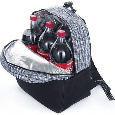 Терморюкзак СИЛА 27 л чорно-білий (34х20х40 см) (960607) Винница - изображение 5