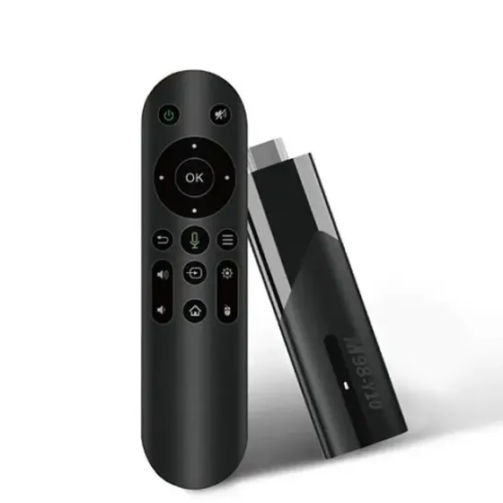 Смарт ТВ приставка LEMFO M98-Y10 2/16 Гб Smart TV Stick Android 13 (ATV) с голосовым пультом Коломыя