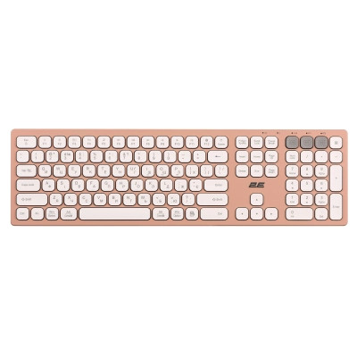 Клавіатура 2E KS270 109key Wireless UA Rose/White (2E-KS270WBPN_UA) Вінниця - фото 1