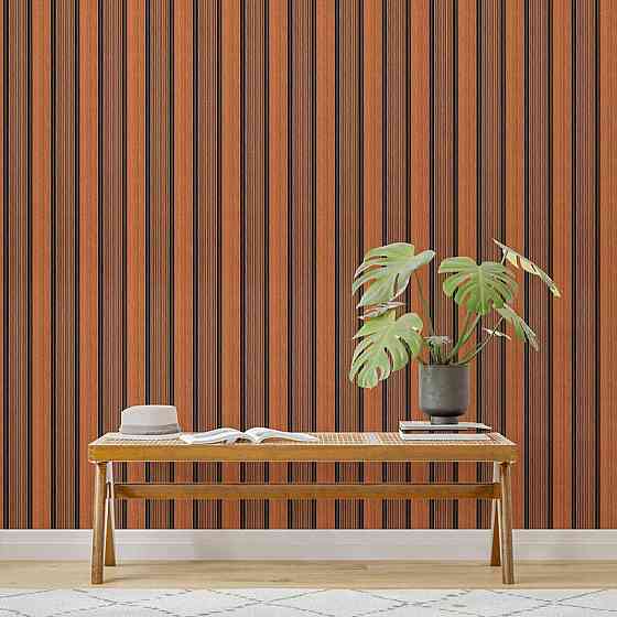 Рейка декоративная PS 2900х120х12мм Теплый каштан SW-00001753 Днепр