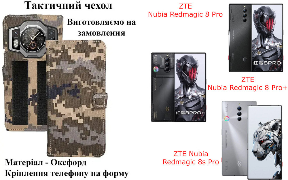 Тактичний чохол для TP-LINK Neffos C7, Neffos C7s, Neffos C7 Lite, кріпиться до спорядження на липучці Київ - фото 1