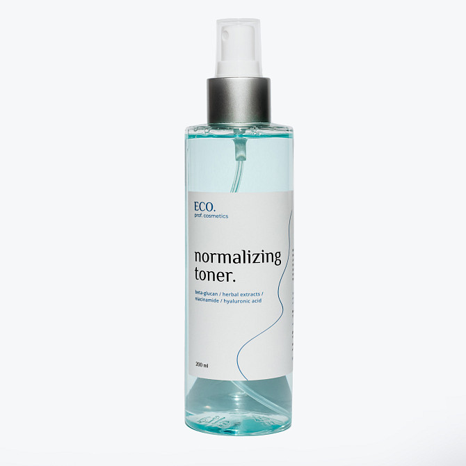 Тонер для відновлення бар'єрних функцій усіх типів шкіри Normalizing toner Eco.prof.cosmetics 200 мл Винница - изображение 1