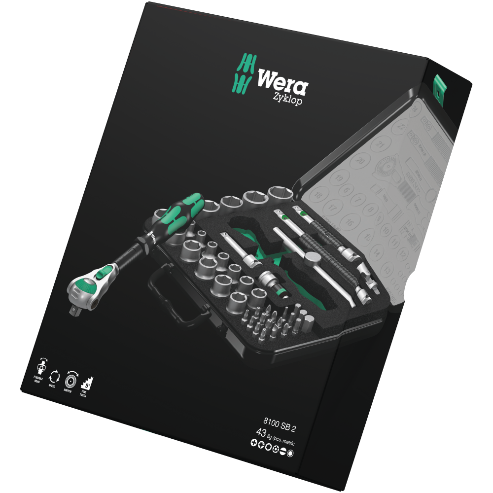 Набор инструментов 3/8