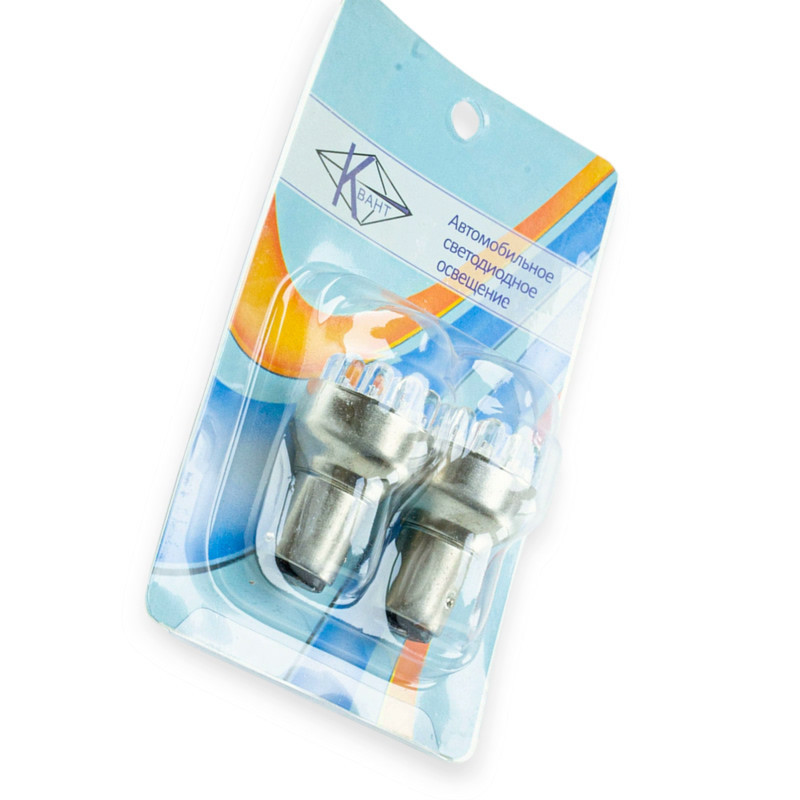 Автолампа А 12-21 5 белая 12 диод. светодиодная Мукачево - изображение 1