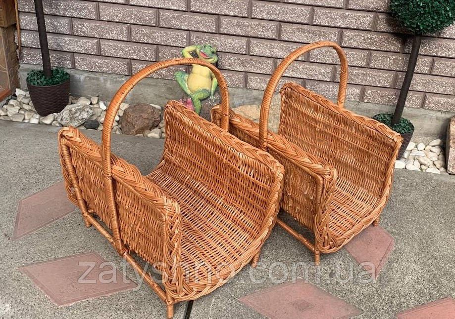 Корзина плетеная для дров Киев - изображение 1