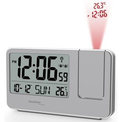 Годинник настільний Technoline WT534 проекційний Grey (DAS302336) Вінниця - фото 3