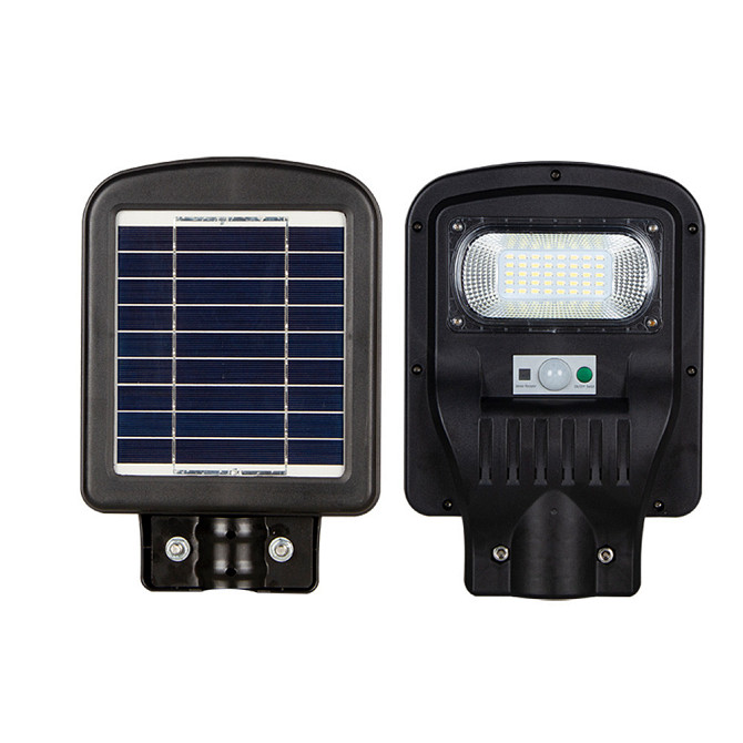 Світильник вуличний консольний на сонячній батареї 50W + пульт + датчики GRAND Київ - фото 1