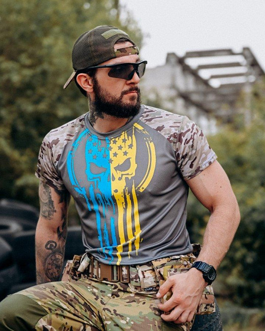 Тактическая потоотводящая футболка oblivion не ухилянт ВТ1028 Одесса - изображение 9