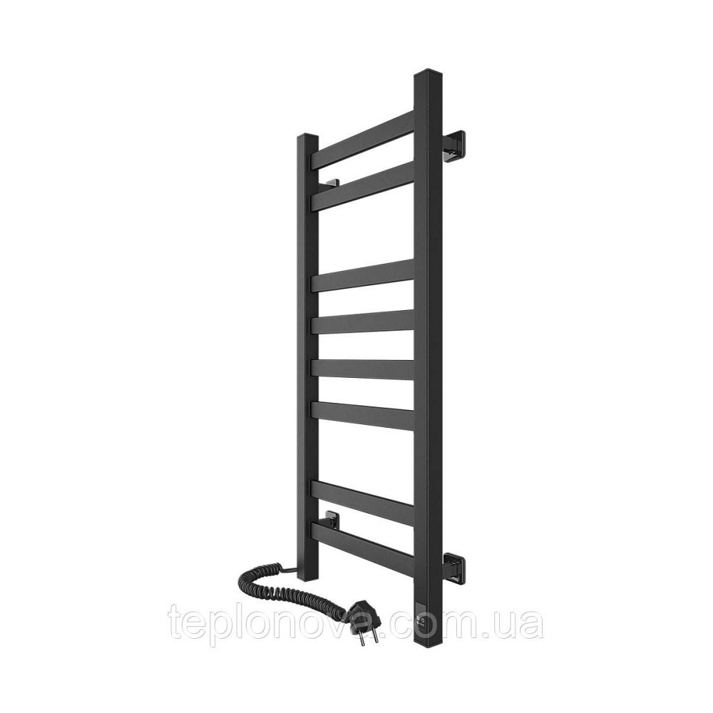 Сушарка для рушників Авангард 360х800 Sensor ліва з таймером, чорний муар Чернівці - фото 2