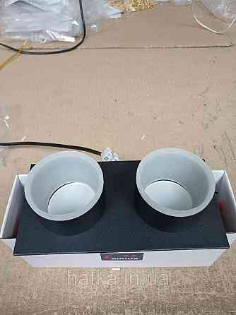 Светильник точечный Sirius PRD S 3626S-2 BK на 2 лампочки Киев