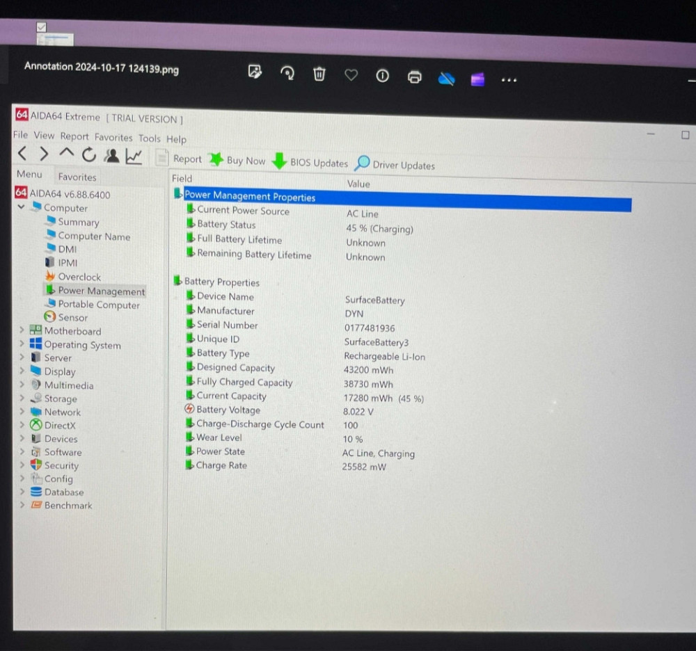 Планшет Microsoft Surface Pro 7, Windows 10 Pro/ i3/ 4Gb / SSD 128Gb. Киев - изображение 1