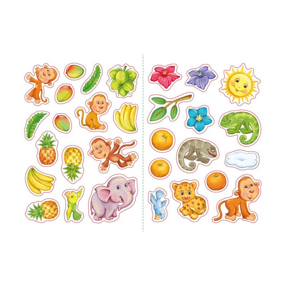 Створи свою історію Мавпочка Ранок 1298016 з наклейками Вінниця - фото 5