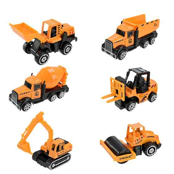 Детский трейлер с машинками PS006-4 в наборе 6 машинок Винница